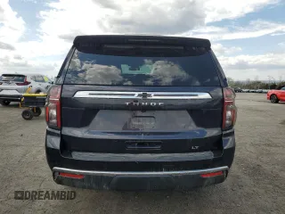 2023 Chevrolet Tahoe LT with VIN 1GNSKNKDXPR548259, listed as a Copart auction lot 53362855 with 16,035 mi miles and Salvage title. Bid and sale history available at DreamBid. Image 6.