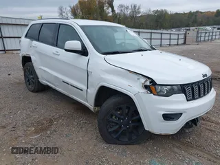 2021 Jeep Grand Cherokee Laredo X with VIN 1C4RJEAG7MC813353, listed as a IAAI auction lot 38105159 with 81,621 mi miles. Bid and sale history available at carsss.com. Image 1.