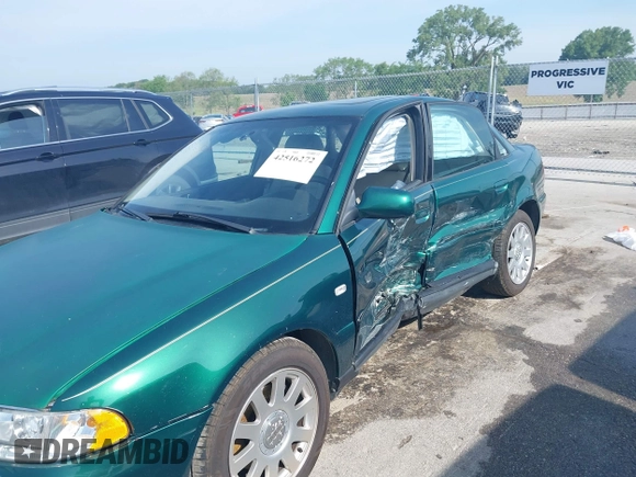 2001 Audi A4 with VIN WAUDC68DX1A021871, listed as a IAAI auction lot 42516272 with 139,274 mi miles and . Bid and sale history available at DreamBid. Image 6.