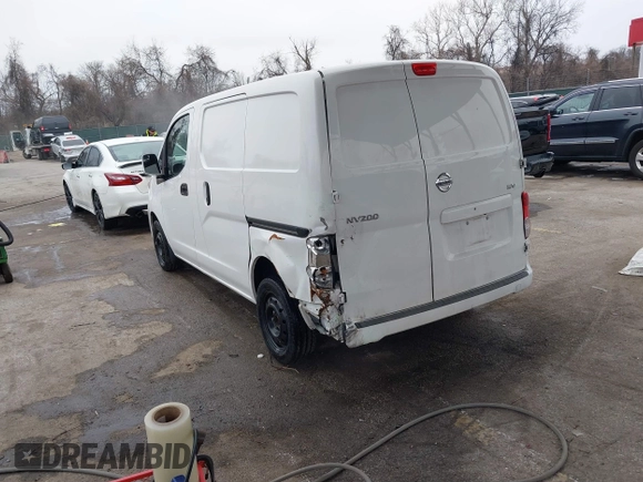 2020 Nissan NV200 Compact Cargo SV with VIN 3N6CM0KNXLK691705, listed as a IAAI auction lot 41798200 with 206,167 mi miles. Bid and sale history available at carsss.com. Image 3.