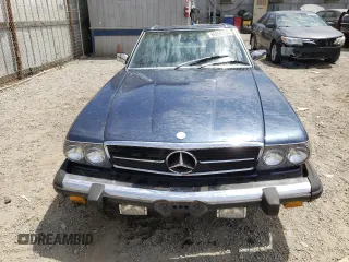 1983 Mercedes-Benz 380 380SL with VIN WDBBA45A3DB028172, listed as a Copart auction lot 66039584 with 54,772 mi miles and Salvage Title. Bid and sale history available at carsss.com. Image 5.