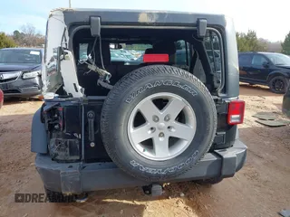 2017 Jeep Wrangler Unlimited Sport with VIN 1C4BJWDG7HL745466, listed as a IAAI auction lot 41040828 with 86,269 mi miles. Bid and sale history available at carsss.com. Image 16.