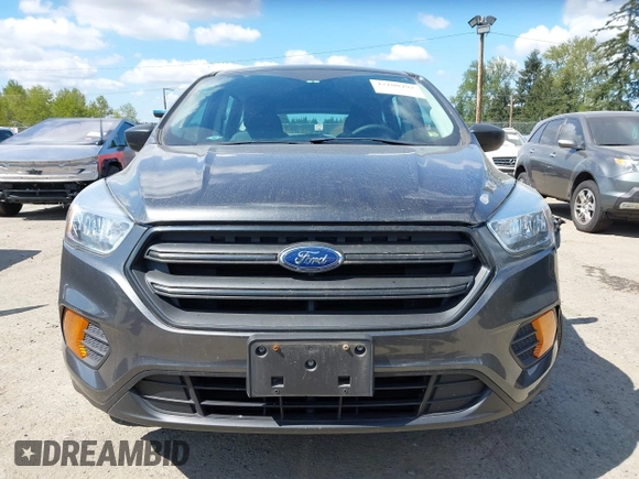 2017 Ford Escape S with VIN 1FMCU0F76HUC38828, listed as a IAAI auction lot 42100492 with 48,541 mi miles. Bid and sale history available at carsss.com. Image 12.