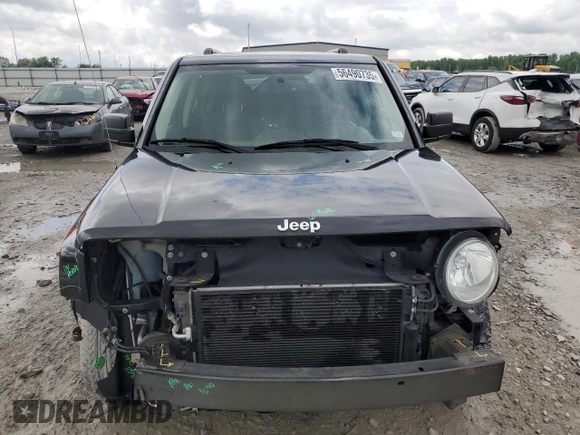 2016 Jeep Patriot Latitude with VIN 1C4NJRFB0GD586153, listed as a Copart auction lot 56490735 with 133,543 mi miles and Salvage title. Bid and sale history available at DreamBid. Image 5.