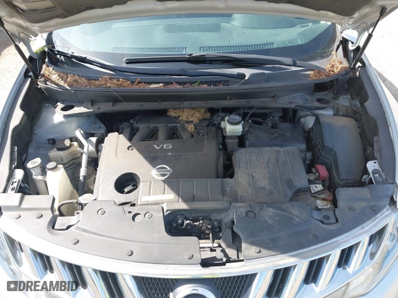 2009 Nissan Murano SL with VIN JN8AZ18WX9W114112, listed as a IAAI auction lot 41860833 with 203,676 mi miles. Bid and sale history available at carsss.com. Image 10.
