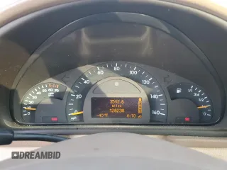 2002 Mercedes-Benz C 230/260/280/320 with VIN WDBRF61J42F262487, listed as a Copart auction lot 47354225 with 128,238 mi miles and Salvage Title. Bid and sale history available at DreamBid. Image 9.