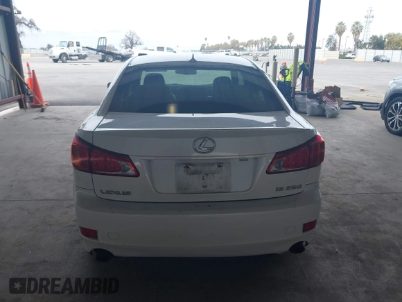 2009 Lexus IS 250 with VIN JTHBK262792090478, listed as a IAAI auction lot 41567578 with Not Provided miles. Bid and sale history available at carsss.com. Image 16.