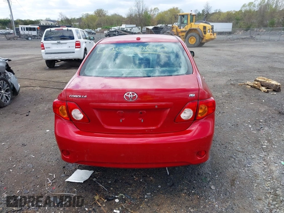 2009 Toyota Corolla with VIN 2T1BU40E09C170961, listed as a IAAI auction lot 42033860 with 192,899 mi miles and . Bid and sale history available at DreamBid. Image 16.