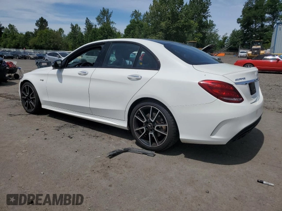 2018 Mercedes-Benz C 43 AMG z VIN 55SWF6EBXJU247534, wystawiony jako Copart lot #61761465 z przebiegiem 177 291 mil mil oraz Czysty tytuł • Clean title. Historia ofert i sprzedaży dostępna na DreamBid. Obrazek 2.
