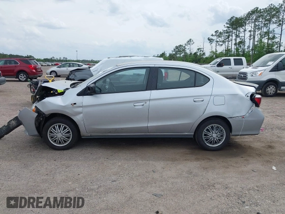 2022 Mitsubishi Mirage ES with VIN ML32FUFJ0NHF03993, listed as a IAAI auction lot 41972241 with 145,386 mi miles and . Bid and sale history available at DreamBid. Image 14.