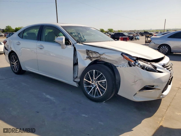 2017 Lexus ES with VIN JTHBK1GG7H2248644, listed as a Copart auction lot 52503215 with 24,499 mi miles and Salvage Title. Bid and sale history available at carsss.com. Image 4.