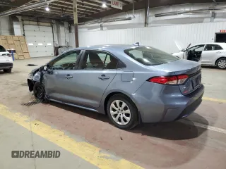2021 Toyota Corolla LE with VIN 5YFEPMAE2MP163747, listed as a Copart auction lot 54667605 with 39,648 mi miles and Salvage Title. Bid and sale history available at DreamBid. Image 2.