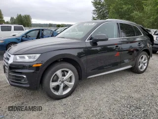 2020 Audi Q5 Prestige with VIN WA1CNAFY2L2116594, listed as a Copart auction lot 60760165 with 37,487 mi miles and Salvage title. Bid and sale history available at DreamBid. Image 1.