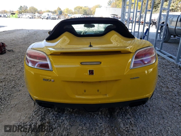 2008 Saturn Sky Red Line z VIN 1G8MF35XX8Y120130, wystawiony jako Copart lot #77553434 z przebiegiem 110 716 mil mil oraz Tytuł czysty. Historia ofert i sprzedaży dostępna na DreamBid. Obrazek 6.