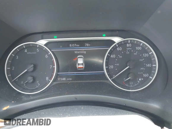 2024 Nissan Sentra SV z VIN 3N1AB8CV6RY326752, wystawiony jako IAAI lot #42368521 z przebiegiem 17 348 mil mil oraz . Historia ofert i sprzedaży dostępna na DreamBid. Obrazek 7.