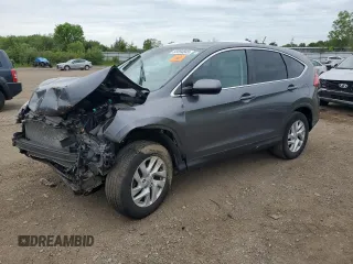 2016 Honda CR-V EX z VIN 2HKRM4H51GH636779, wystawiony jako Copart lot #58894845 z przebiegiem 82 417 mil mil oraz Szkoda całkowita • Salvage title. Historia ofert i sprzedaży dostępna na DreamBid. Obrazek 1.