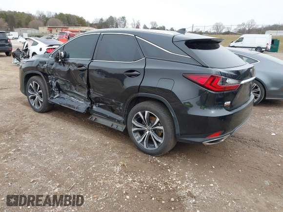 2022 Lexus RX with VIN 2T2HZMDA5NC324380, listed as a IAAI auction lot 41742645 with 96,067 mi miles. Bid and sale history available at carsss.com. Image 3.