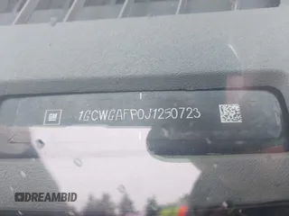 2018 Chevrolet Express Cargo с VIN 1GCWGAFP0J1250723, выставлен на аукционе IAAI как лот 42471313 с пробегом 129 896 миль миль и . История ставок и продаж доступна на DreamBid. Изображение 9.