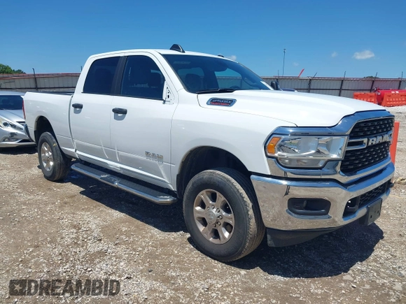 2024 Ram 2500 Big Horn with VIN 3C6UR5DJ6RG249894, listed as a IAAI auction lot 42497716 with 23,372 mi miles and . Bid and sale history available at DreamBid. Image 1.