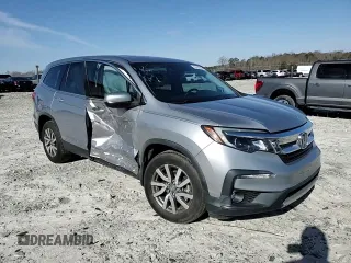 2019 Honda Pilot EX-L with VIN 5FNYF5H53KB034713, listed as a Copart auction lot 48163965 with 68,327 mi miles and Salvage Title. Bid and sale history available at DreamBid. Image 11.