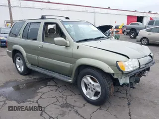 2001 Infiniti QX4 Luxury z VIN JNRDR09YX1W217604, wystawiony jako IAAI lot #41599260 z przebiegiem 137 994 mil mil oraz . Historia ofert i sprzedaży dostępna na DreamBid. Obrazek 1.