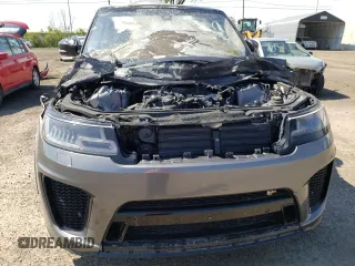 2019 Land Rover Range Rover Sport SVR with VIN SALWZ2SE1KA821229, listed as a Copart auction lot 46213362 with Not Provided miles and Non Repairable. Bid and sale history available at DreamBid. Image 9.