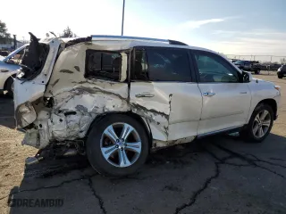 2012 Toyota Highlander Limited with VIN 5TDYK3EH0CS050394, listed as a Copart auction lot 86697214 with 171,821 mi miles and Salvage Title. Bid and sale history available at carsss.com. Image 3.