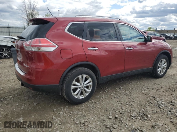 2016 Nissan Rogue SV z VIN KNMAT2MV1GP608320, wystawiony jako Copart lot #57492415 z przebiegiem 121 259 mil mil oraz Nie do naprawy • Non repairable. Historia ofert i sprzedaży dostępna na DreamBid. Obrazek 3.