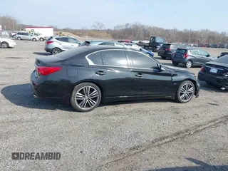 2017 Infiniti Q50 Premium with VIN JN1EV7AR2HM831181, listed as a IAAI auction lot 41804867 with 80,686 mi miles and . Bid and sale history available at DreamBid. Image 13.