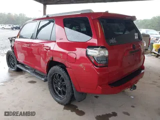 2018 Toyota 4Runner SR5 with VIN JTEZU5JR4J5187653, listed as a IAAI auction lot 40864701 with 96,730 mi miles. Bid and sale history available at carsss.com. Image 3.