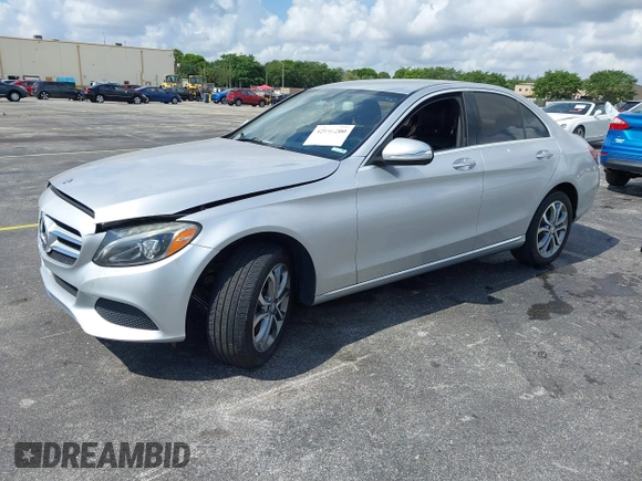 2015 Mercedes-Benz C 300 Luxury with VIN 55SWF4KB9FU033375, listed as a IAAI auction lot 42186200 with 115,307 mi miles and . Bid and sale history available at carsss.com. Image 18.