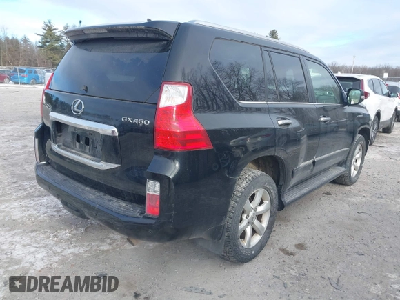 2012 Lexus GX 460 with VIN JTJBM7FX4C5049393, listed as a IAAI auction lot 41315568 with 148,010 mi miles. Bid and sale history available at carsss.com. Image 4.
