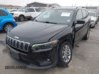 2019 Jeep Cherokee Latitude Plus with VIN 1C4PJLLX2KD216224, listed as a IAAI auction lot 41291181 with 79,111 mi miles. Bid and sale history available at carsss.com. Image 2.