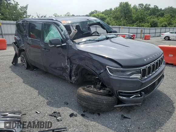 2024 Jeep Wagoneer Series II with VIN 1C4SJSBP4RS181942, listed as a Copart auction lot 63038895 with Not provided miles and Salvage title. Bid and sale history available at DreamBid. Image 4.