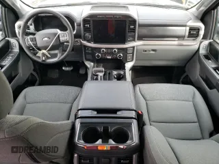 2024 Ford F-150 Lightning XLT with VIN 1FTVW3LK0RWG24006, listed as a Copart auction lot 47560225 with 6,645 mi miles and Salvage title. Bid and sale history available at DreamBid. Image 8.