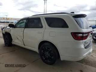 2024 Dodge Durango GT Plus with VIN 1C4RDJDG5RC111406, listed as a Copart auction lot 51932555 with 13,795 mi miles and Salvage title. Bid and sale history available at DreamBid. Image 2.