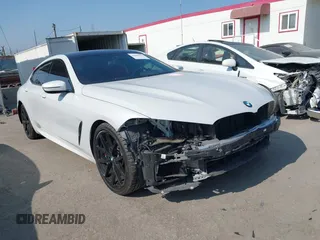 2022 BMW 8 Series M850i with VIN WBAGV8C00NCH84020, listed as a IAAI auction lot 42464167 with 60,103 mi miles and . Bid and sale history available at DreamBid. Image 1.