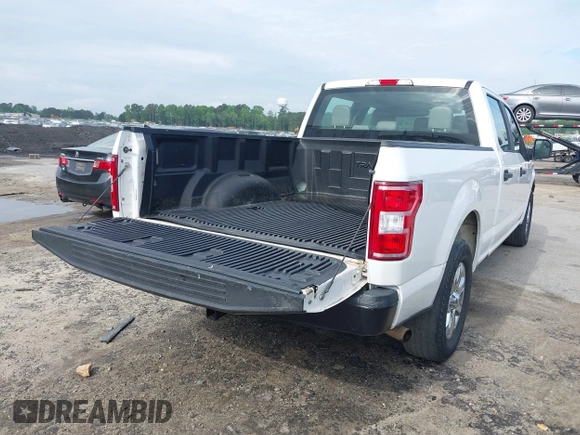 2018 Ford F-150 XL with VIN 1FTEW1CP4JKF37043, listed as a IAAI auction lot 42109358 with 72,990 mi miles. Bid and sale history available at carsss.com. Image 19.