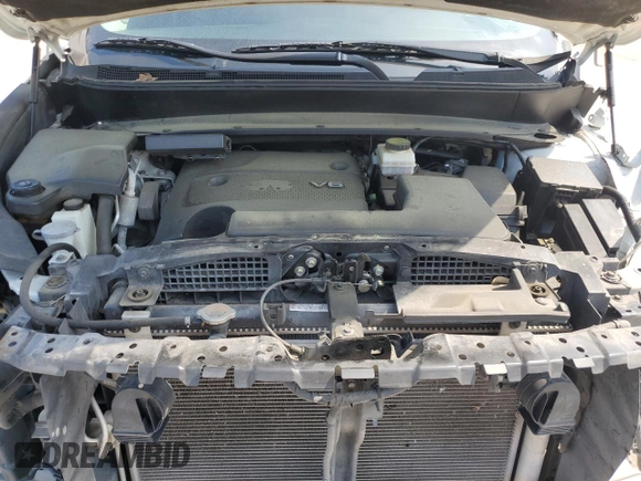 2015 Infiniti QX60 with VIN 5N1AL0MM7FC542689, listed as a Copart auction lot 57584325 with 121,462 mi miles and Salvage title. Bid and sale history available at DreamBid. Image 11.