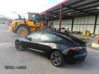 2023 Tesla Model 3 with VIN 5YJ3E1EA8PF626073, listed as a IAAI auction lot 39148336 with 1,551 mi miles and . Bid and sale history available at carsss.com. Image 3.
