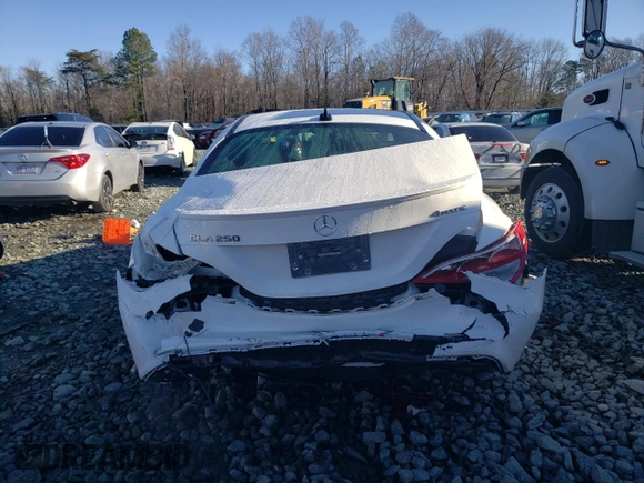 2018 Mercedes-Benz CLA with VIN WDDSJ4GB0JN691996, listed as a Copart auction lot 71502112 with 50,080 mi miles. Bid and sale history available at carsss.com. Image 6.