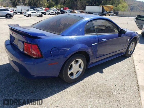 2004 Ford Mustang Standard with VIN 1FAFP40664F135445, listed as a Copart auction lot 50256705 with 148,480 mi miles and Salvage Title. Bid and sale history available at carsss.com. Image 3.