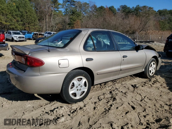 2003 Chevrolet Cavalier LS with VIN 1G1JF52F537235144, listed as a Copart auction lot 81779784 with 148,610 mi miles and Salvage Title. Bid and sale history available at carsss.com. Image 3.