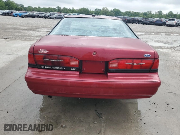 1993 Ford Thunderbird z VIN 1FAPP624XPH165181, wystawiony jako Copart lot #56587485 z przebiegiem 78 273 mil mil oraz Szkoda całkowita • Salvage title. Historia ofert i sprzedaży dostępna na DreamBid. Obrazek 6.
