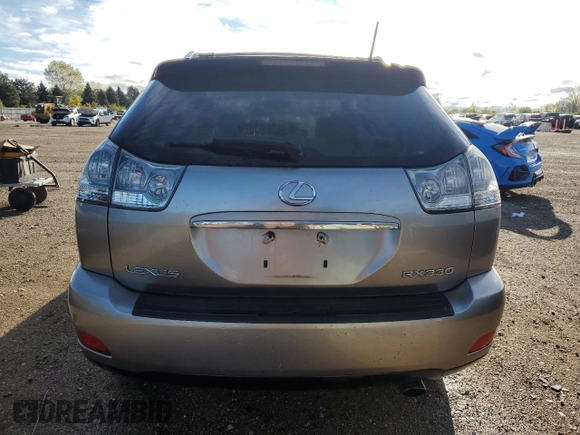 2005 Lexus RX 330 with VIN JTJHA31U150097880, listed as a Copart auction lot 72556304 with 169,272 mi miles and Salvage Title. Bid and sale history available at carsss.com. Image 6.