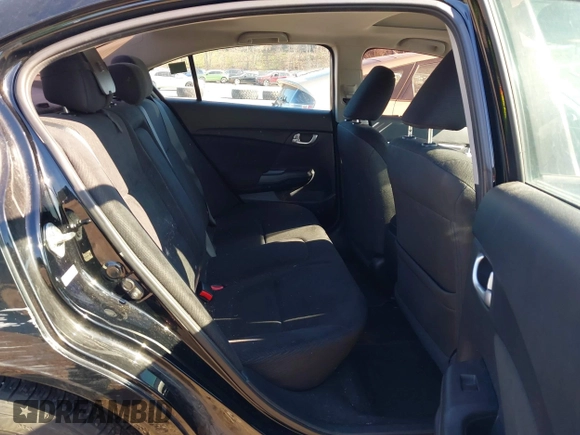 2013 Honda Civic EX with VIN 19XFB2F81DE250969, listed as a IAAI auction lot 42024091 with 115,871 mi miles and . Bid and sale history available at DreamBid. Image 8.