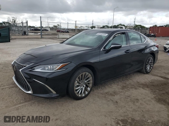 2024 Lexus ES 350 Luxury with VIN 58AEZ1B10RU162681, listed as a Copart auction lot 69149124 with 6,204 mi miles and Salvage title. Bid and sale history available at DreamBid. Image 1.