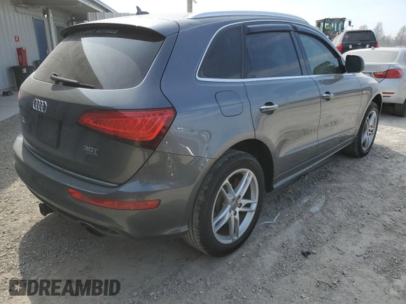 2015 Audi Q5 Premium Plus with VIN WA1DGAFP7FA085584, listed as a Copart auction lot 47444634 with 137,721 mi miles and Salvage Title. Bid and sale history available at carsss.com. Image 3.