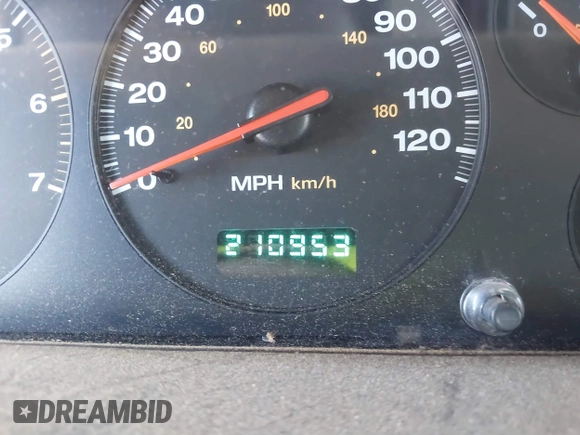 2000 Jeep Grand Cherokee Laredo с VIN 1J4G248S2YC344598, выставлен на аукционе IAAI как лот 41744469 с пробегом 210 953 миль миль и . История ставок и продаж доступна на DreamBid. Изображение 15.