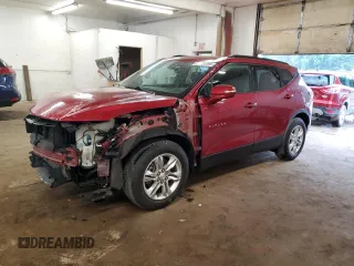 2019 Chevrolet Blazer with VIN 3GNKBGRS1KS699044, listed as a Copart auction lot 62420195 with 83,390 mi miles and Salvage title. Bid and sale history available at DreamBid. Image 1.